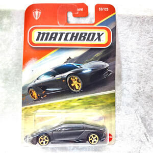 MATCHBOX 55/125 Flat Black 2021 Koenigsegg Gemera Exotic Supercar